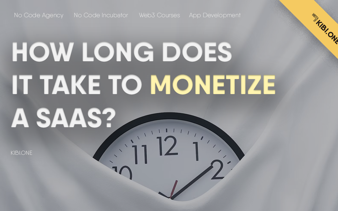 How Long Does it Take to Monetize a SaaS